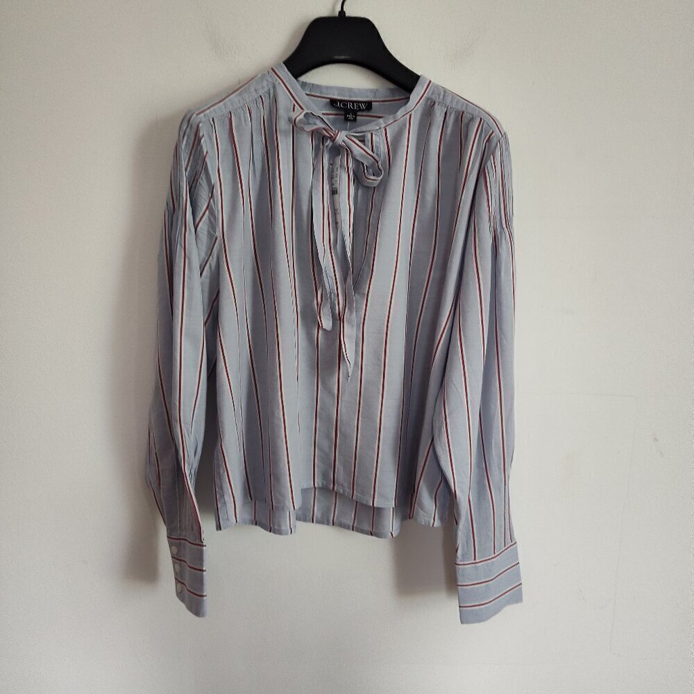 J Crew Popover Blouse